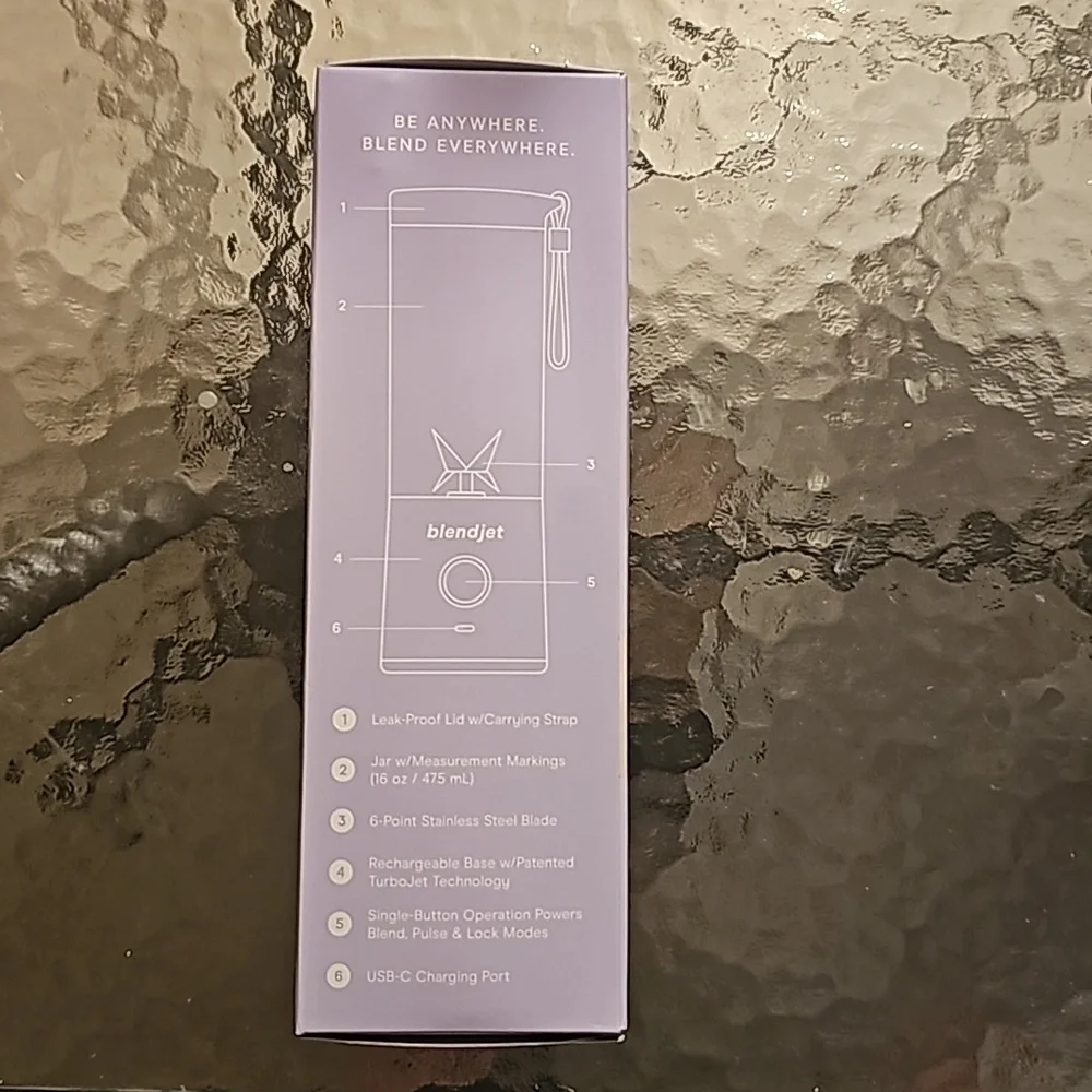 Lavender Color Blendjet 2 Portable Blender - Picture 4 of 12